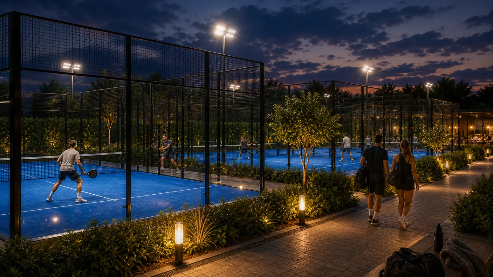 Flutlicht Courts